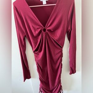 Side Ruched Dress